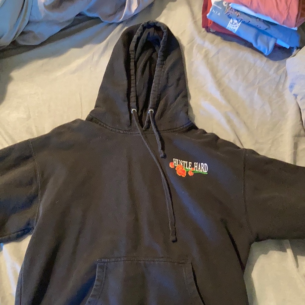Black hoodie